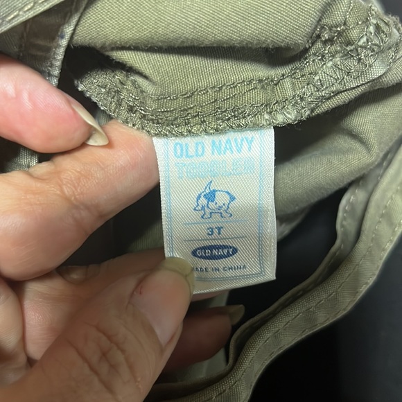 Baby Old Navy Army Green Cargo Overalls, Baby Size 24 Months. - Picture 7 of 9